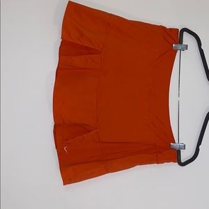 Orange Nike skirt xl